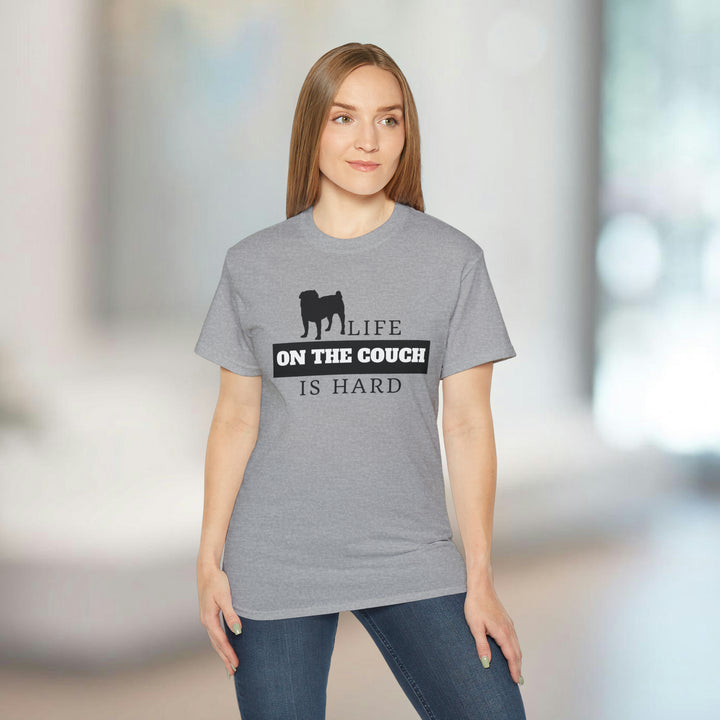 Life on the Couch is Hard Tee Shirt in Multiple Colors