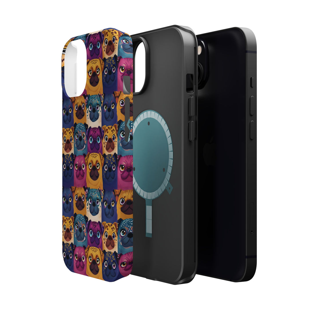 Wild Pugs Magnetic Tough Phone Cases, MagSafe Compatible