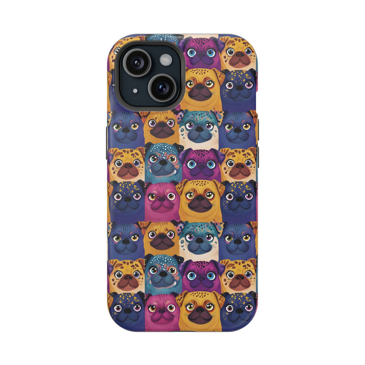 Wild Pugs Magnetic Tough Phone Cases, MagSafe Compatible