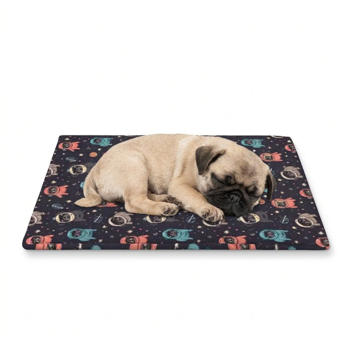 Space Pug Pet Cooling Mat