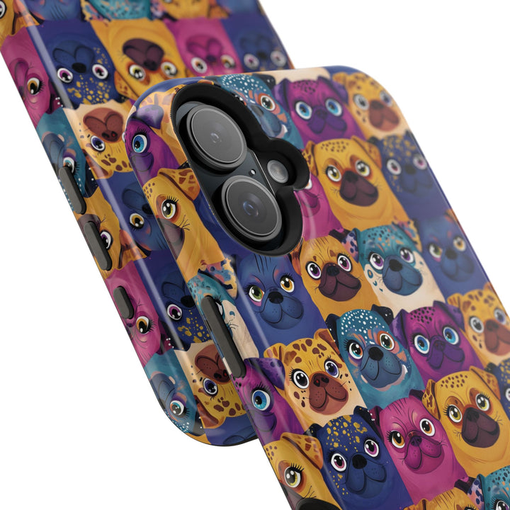 Wild Pugs Magnetic Tough Phone Cases, MagSafe Compatible