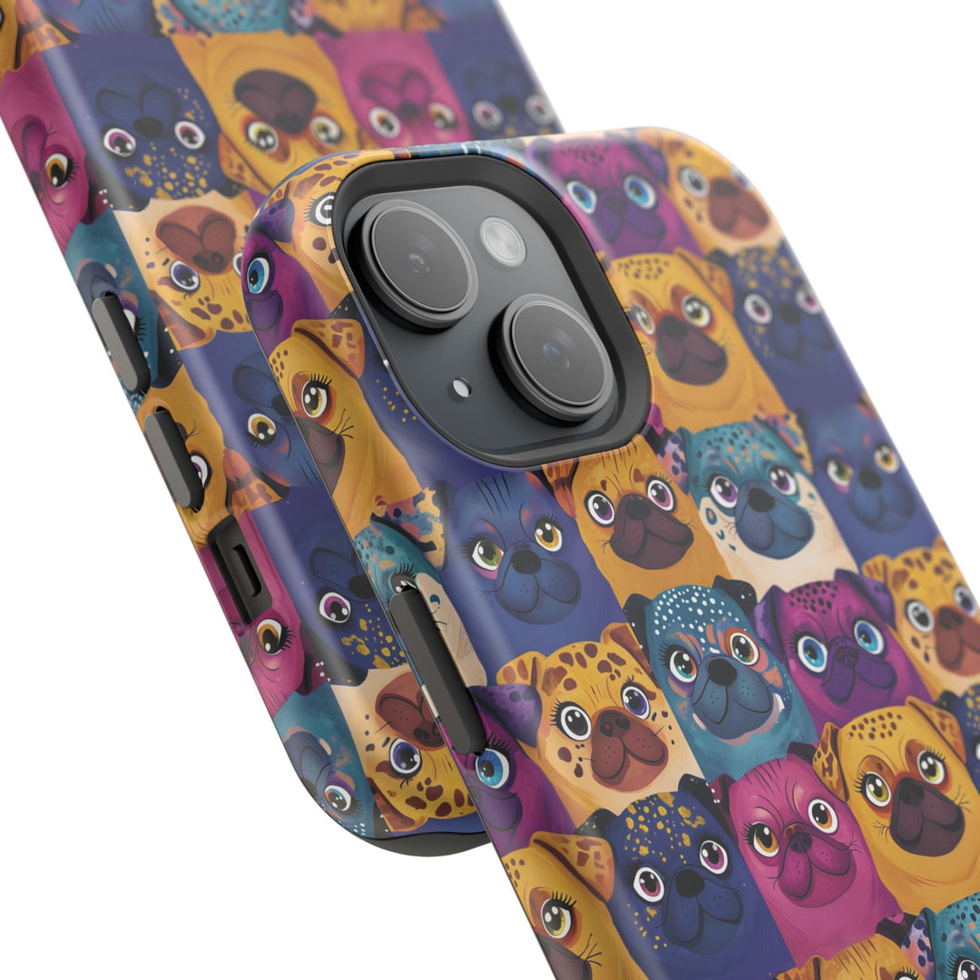 Wild Pugs Magnetic Tough Phone Cases, MagSafe Compatible