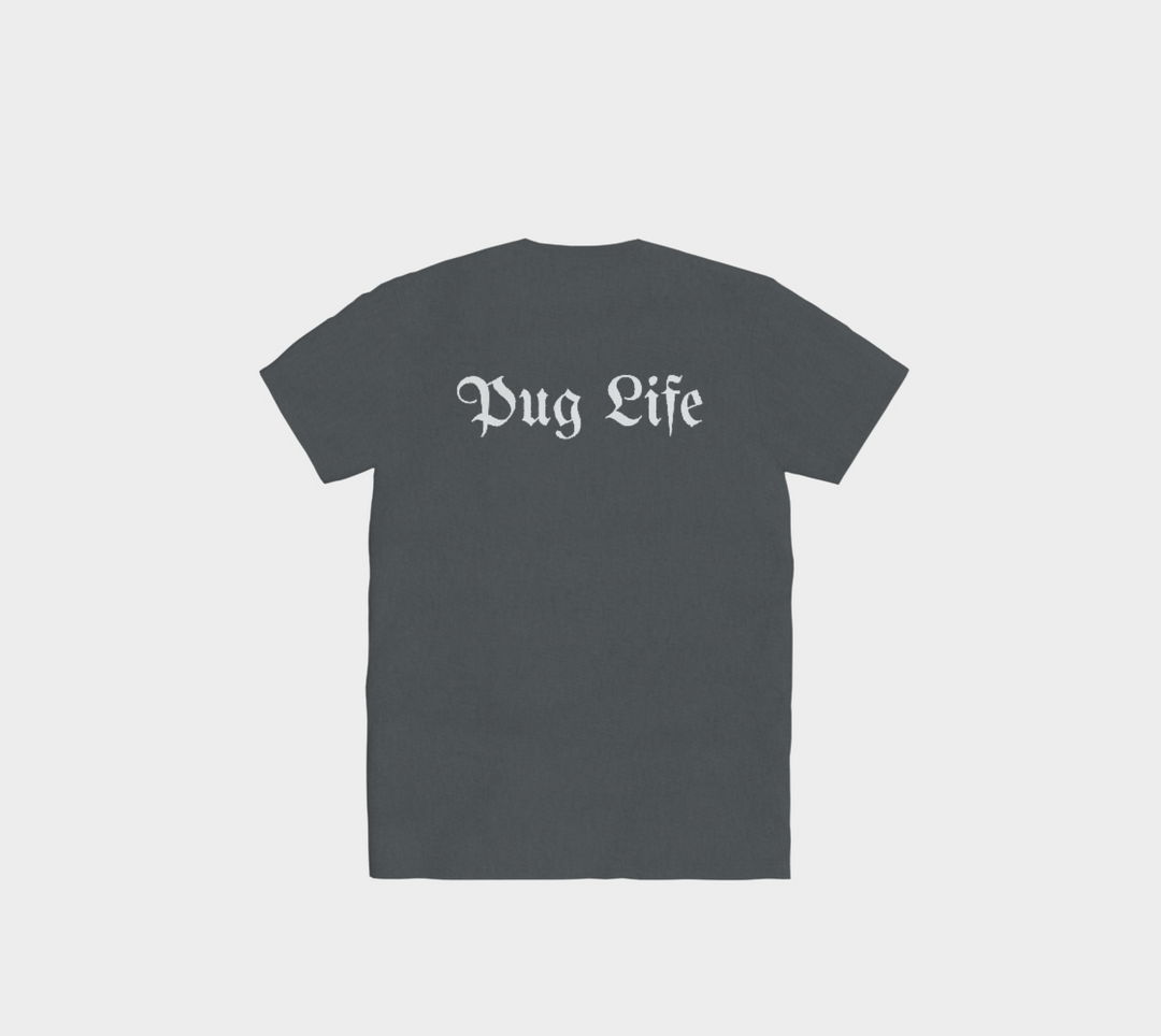 Puppy Pug Life Seamless Body T-Shirt