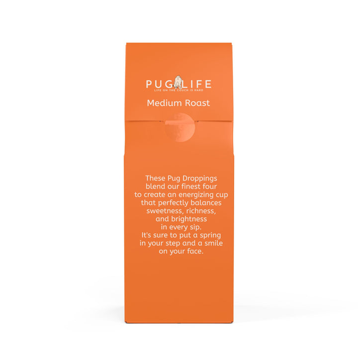 Four Pug Blend Pug Droppings Coffee Blend (Medium Roast)