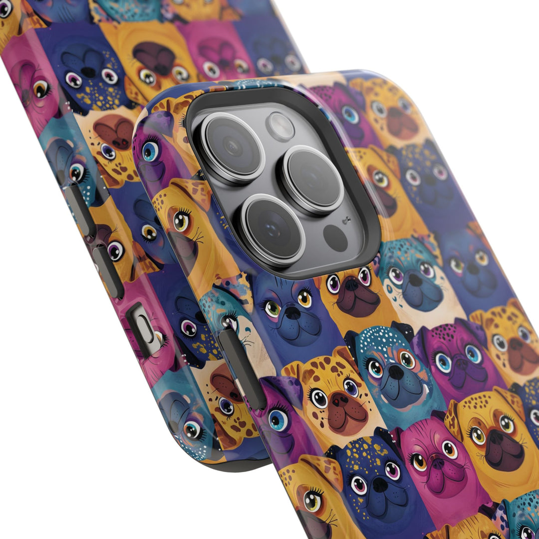 Wild Pugs Magnetic Tough Phone Cases, MagSafe Compatible