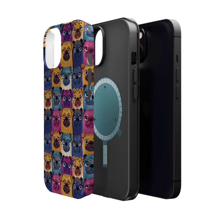 Wild Pugs Magnetic Tough Phone Cases, MagSafe Compatible