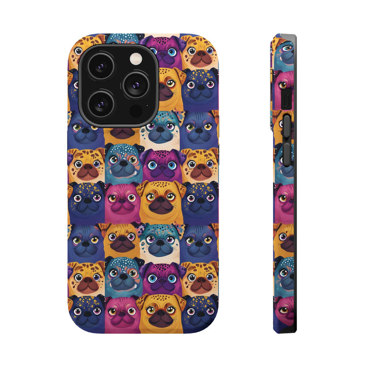 Wild Pugs Magnetic Tough Phone Cases, MagSafe Compatible