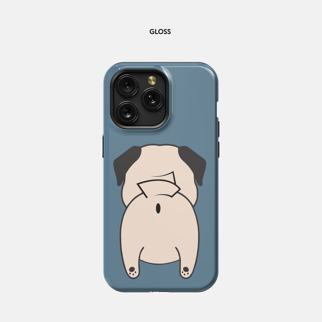 Pug Butt MagSafe Tough Case for all iPhone 15 Models