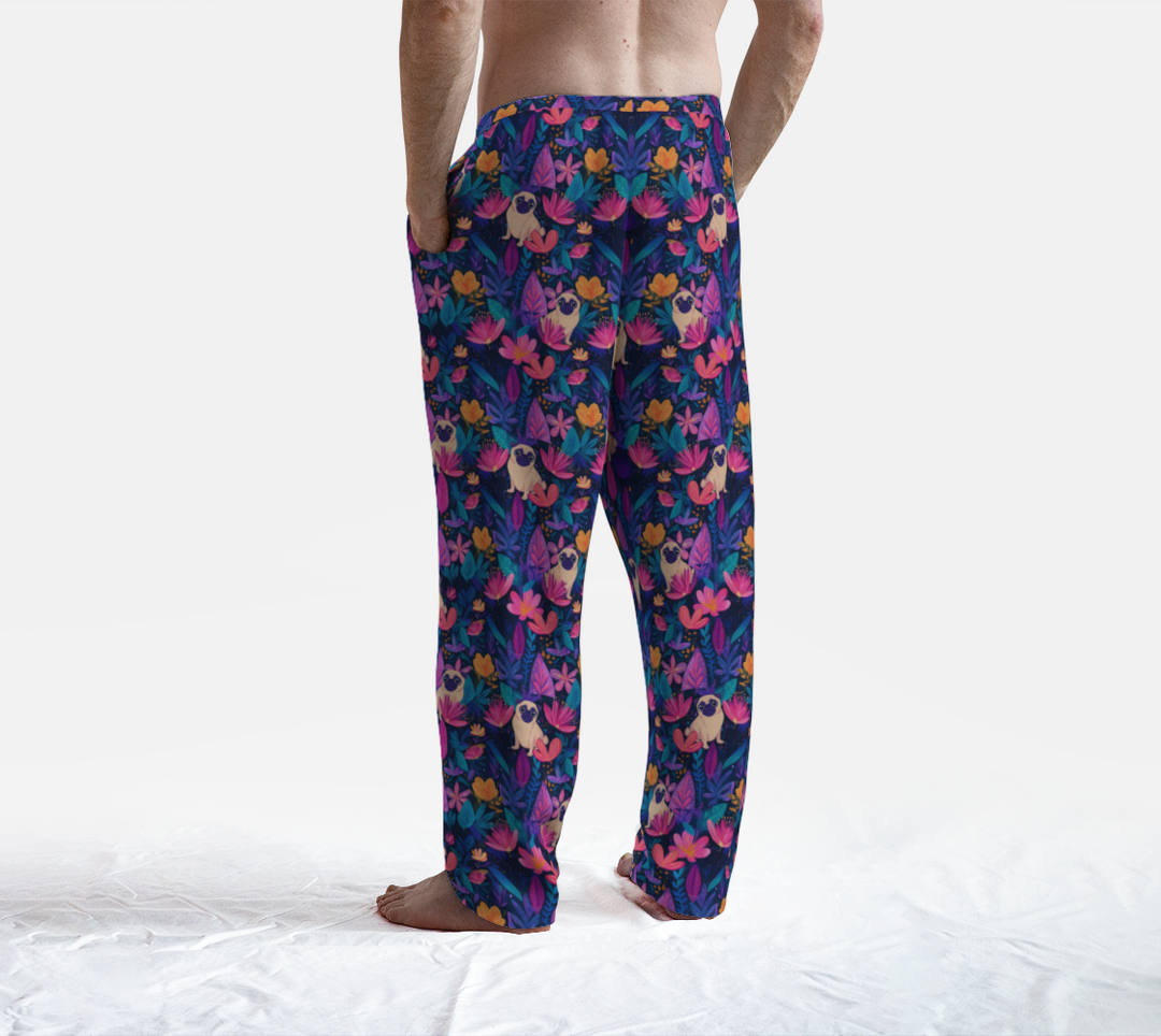 Purple Pug Haze Lounge Pants
