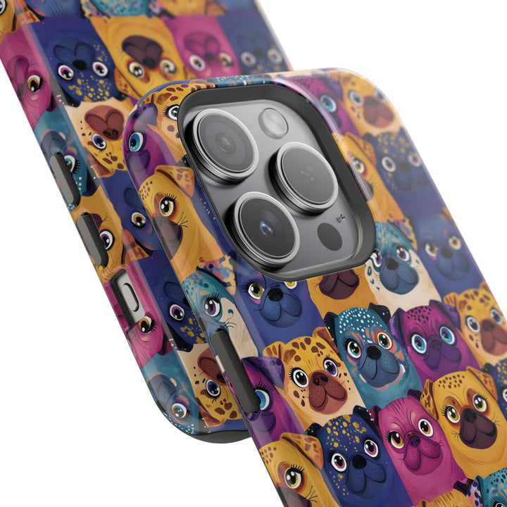 Wild Pugs Magnetic Tough Phone Cases, MagSafe Compatible