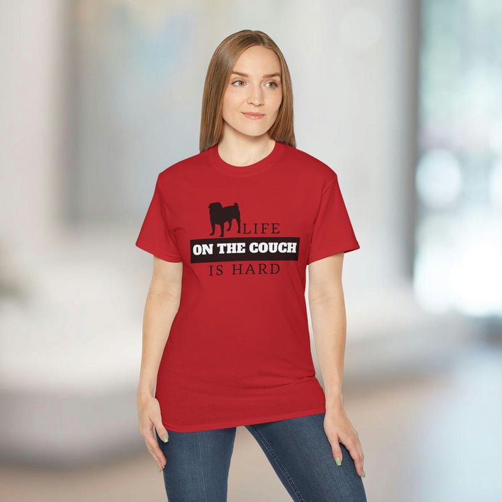 Life on the Couch is Hard Tee Shirt in Multiple Colors