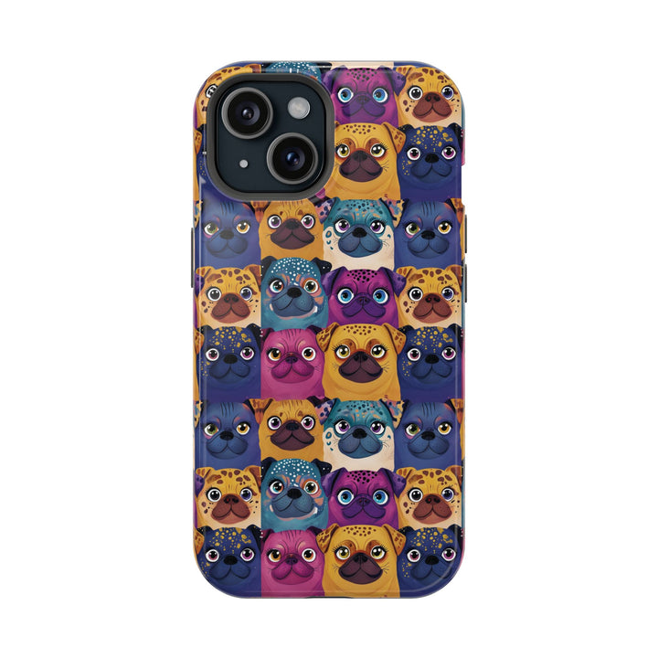 Wild Pugs Magnetic Tough Phone Cases, MagSafe Compatible