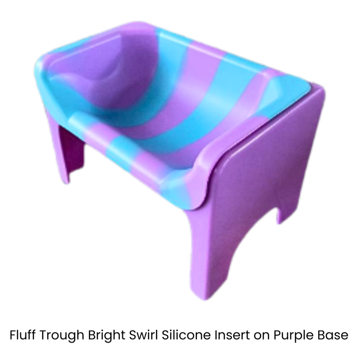 Fluff Trough Swirl Silicone Insert