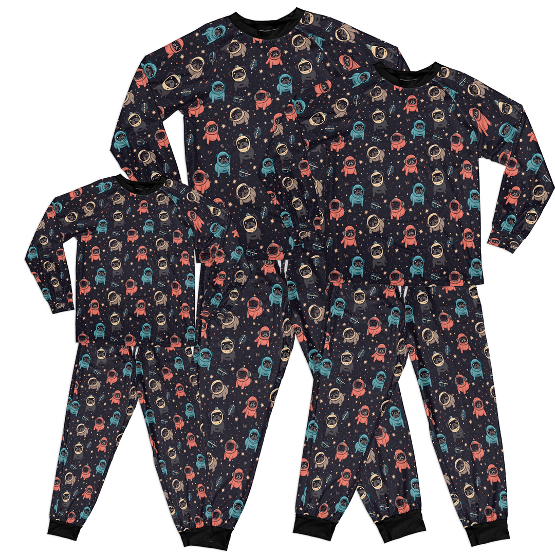 Kids pug pajamas hotsell