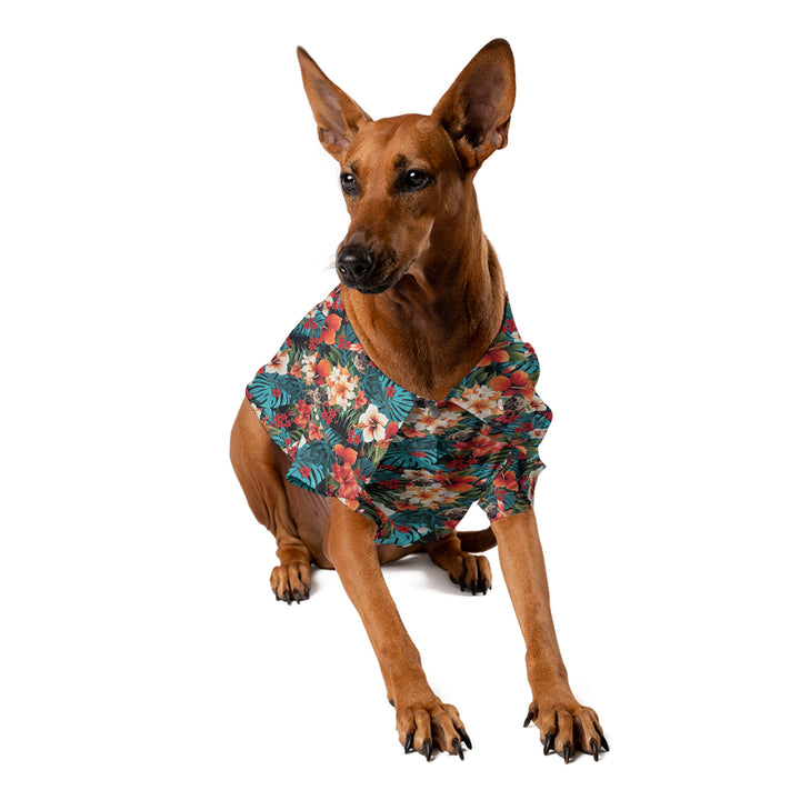 Hibiscus Pet Aloha Shirt