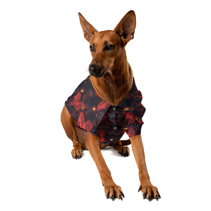 Dark Side Mothra Pet Aloha Shirt