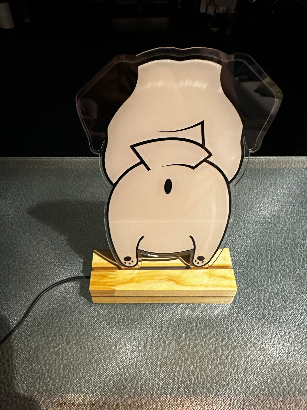 Pug Butt Night Light – Pug Life