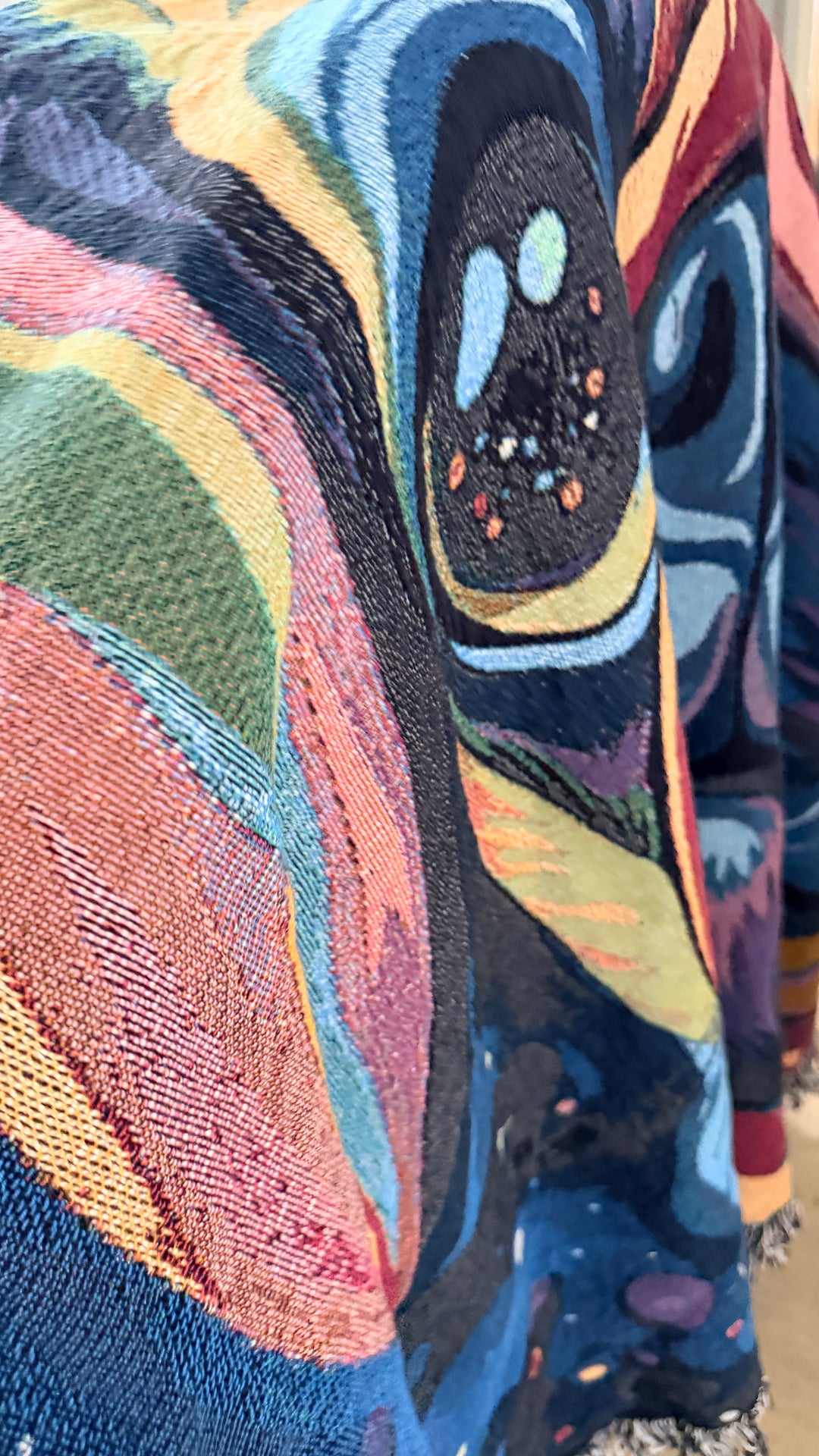 Pug Lovers Woven Throw Blanket