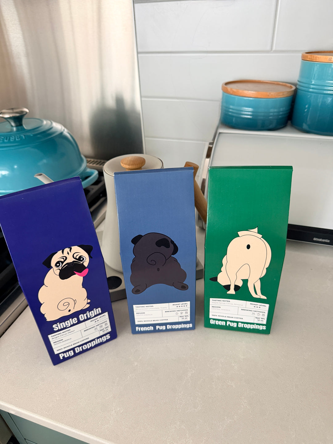 Green Pug Droppings Coffee Blend (Medium Roast)