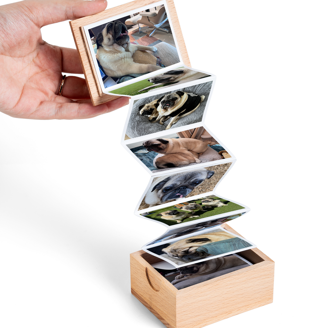 Personalized Pull Out Photo Box