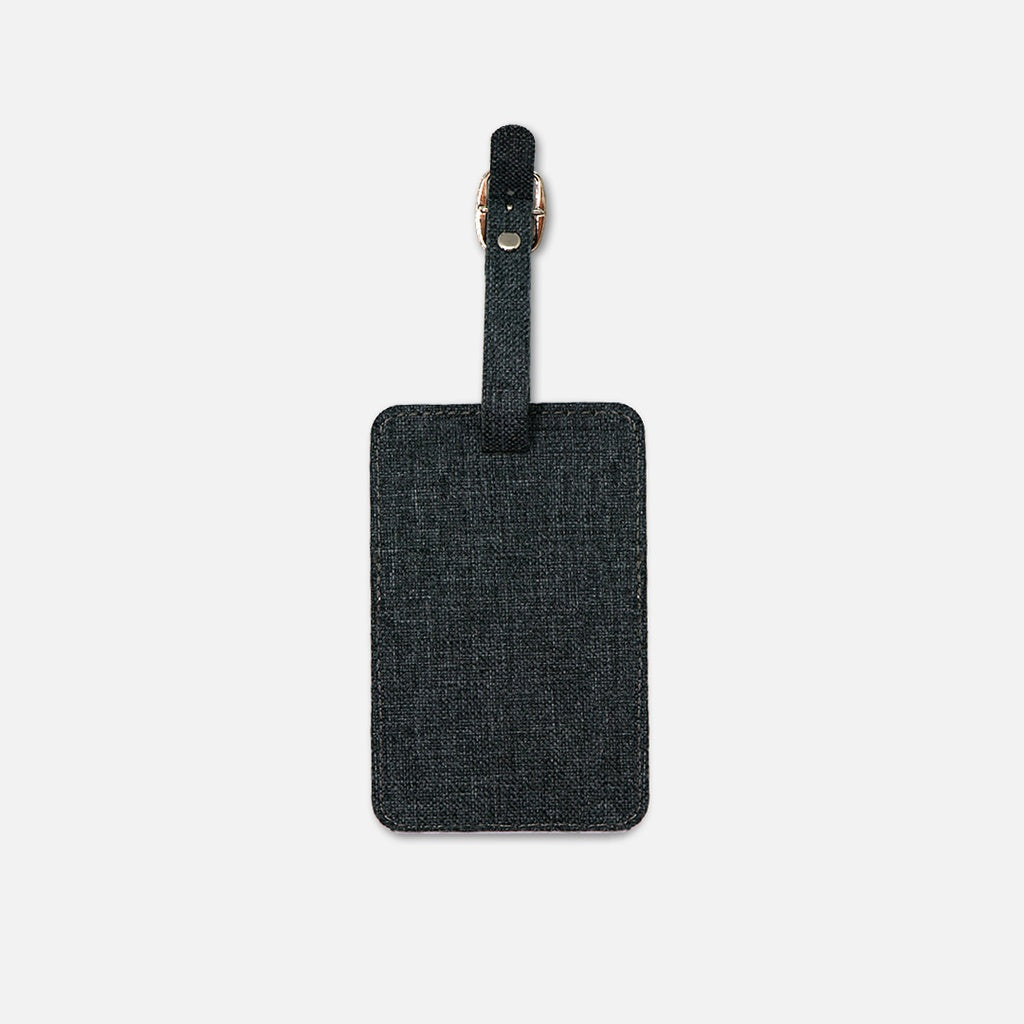 Burst of Pug Butt Canvas Luggage Tag