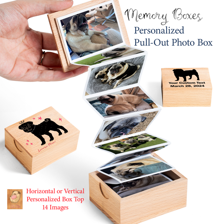 Personalized Pull Out Photo Box