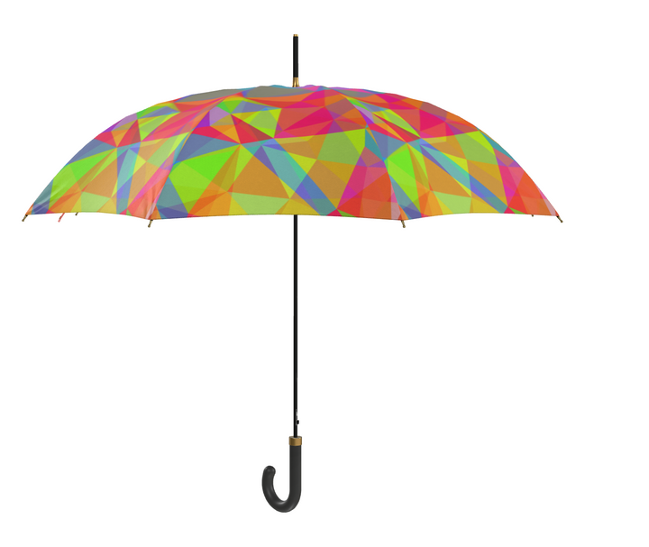 Neon Kaleidoscope Umbrella