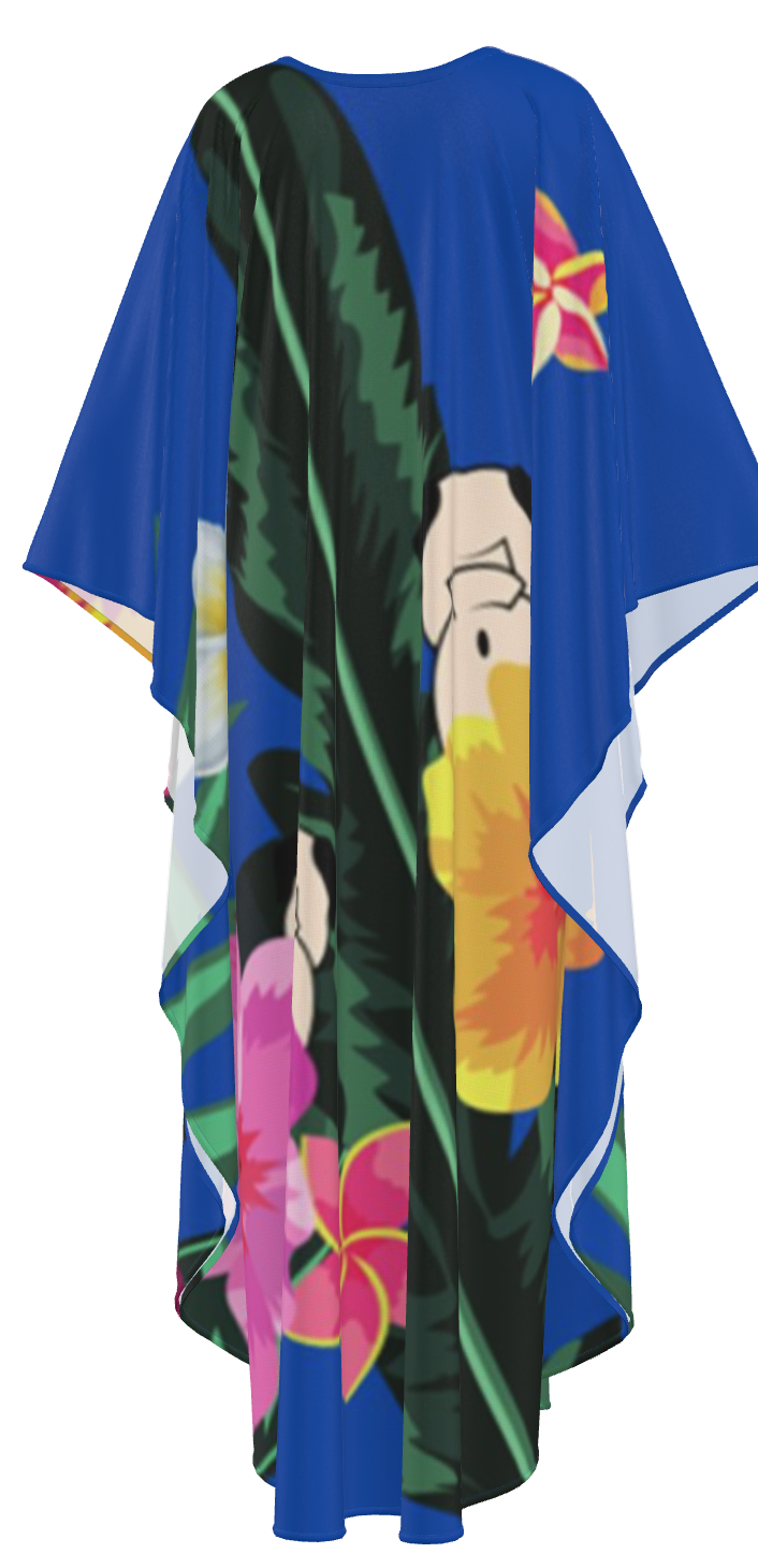 Tropical Pug Butt Sol Kaftan