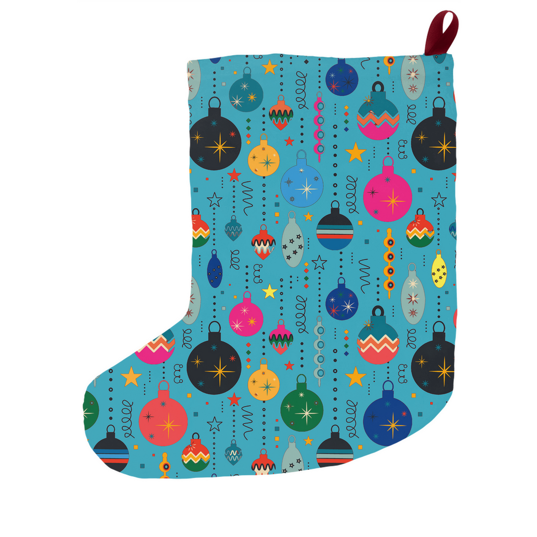 Pug Christmas Bulb Personalized Stocking