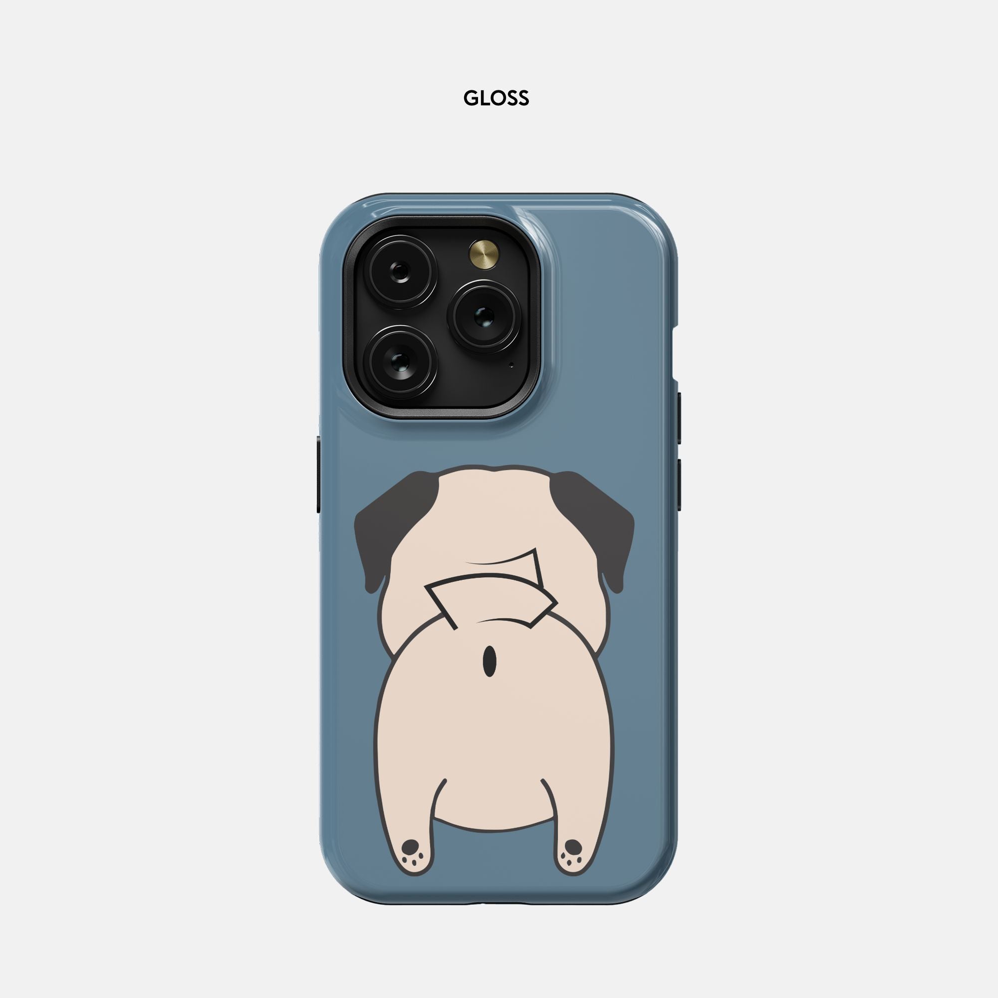 Pug life 2024 phone case