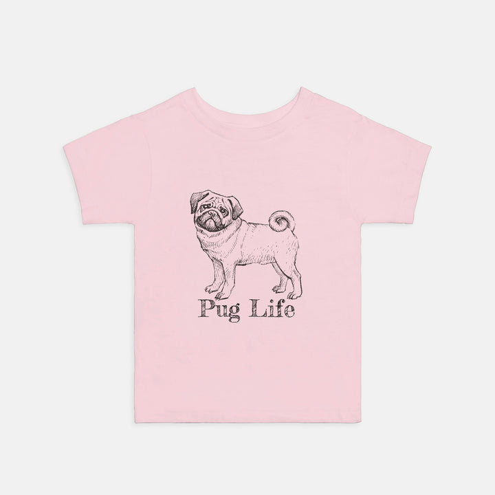 Pug Life Sketchy Toddler Tee