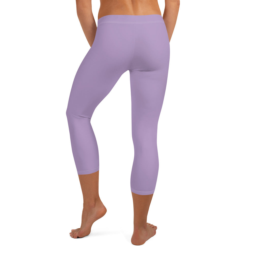 Purple Capri Leggings