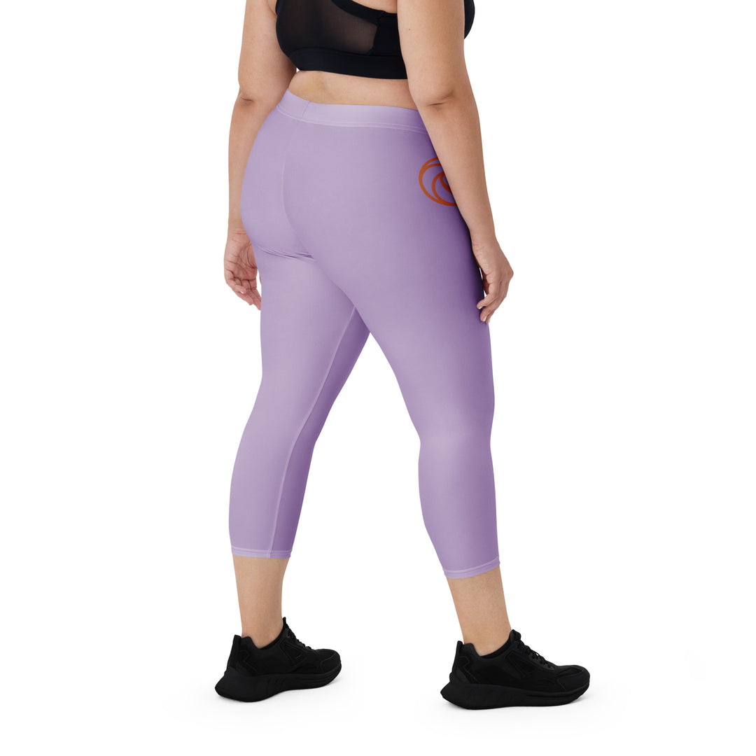 Purple Capri Leggings