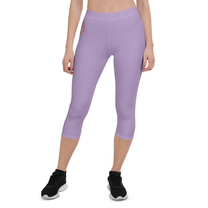 Purple Capri Leggings