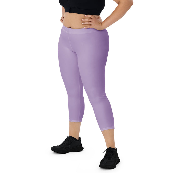 Purple Capri Leggings