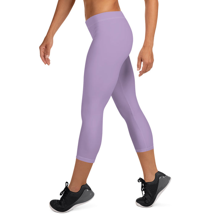 Purple Capri Leggings