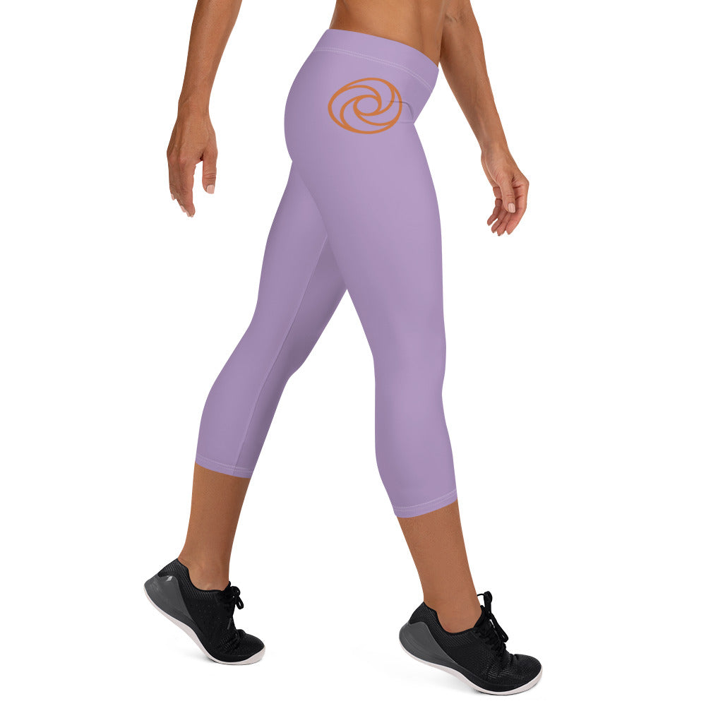 Purple Capri Leggings