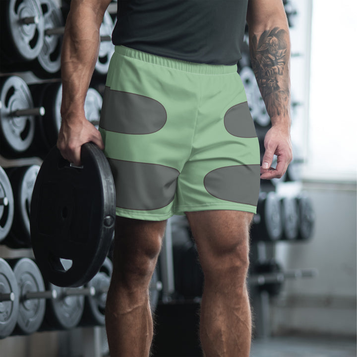 Frog Stripe Men's Recycled Athletic Shorts