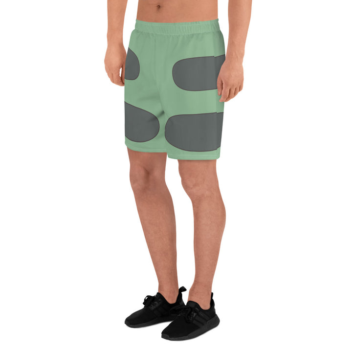 Frog Stripe Men's Recycled Athletic Shorts