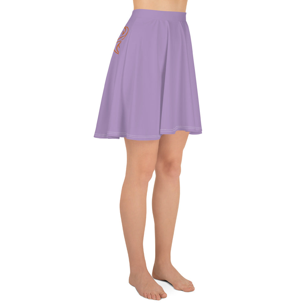 Purple Unisex Athletic Skirt