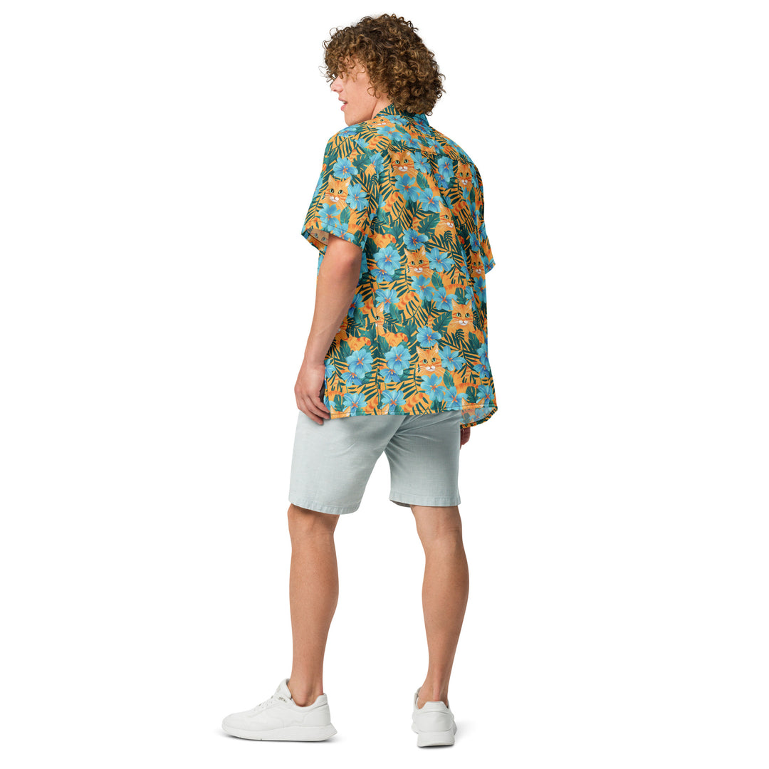 The Arlowe All the Tails Recycled Polyester Aloha Shirt