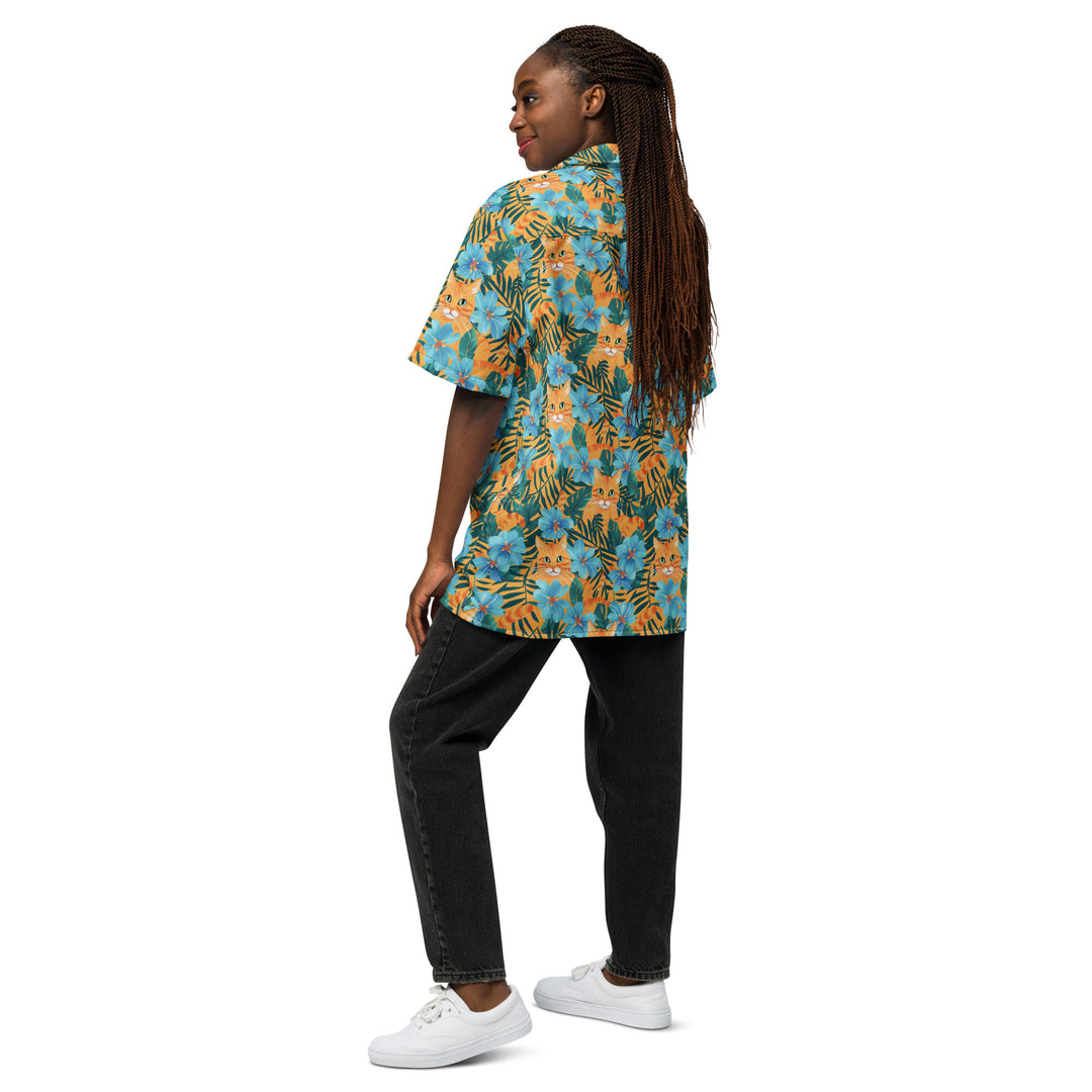 The Arlowe All the Tails Recycled Polyester Aloha Shirt