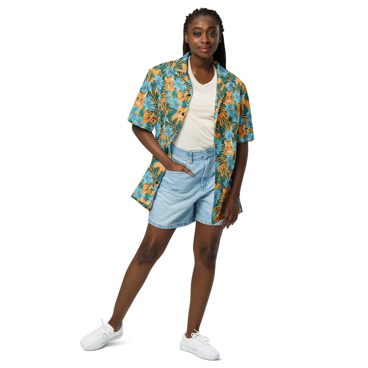 The Arlowe All the Tails Recycled Polyester Aloha Shirt