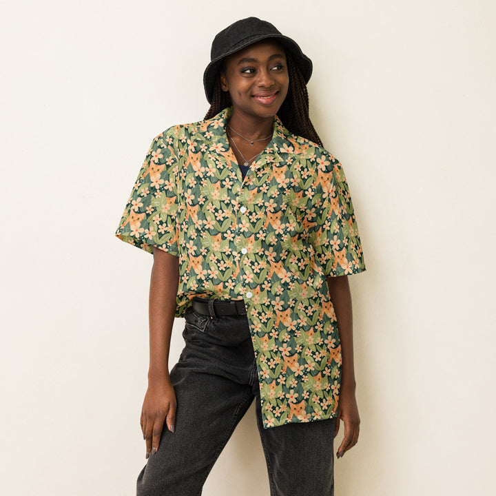 The Arlowe Eyes Have It Aloha Shirt in Recycled Polyester