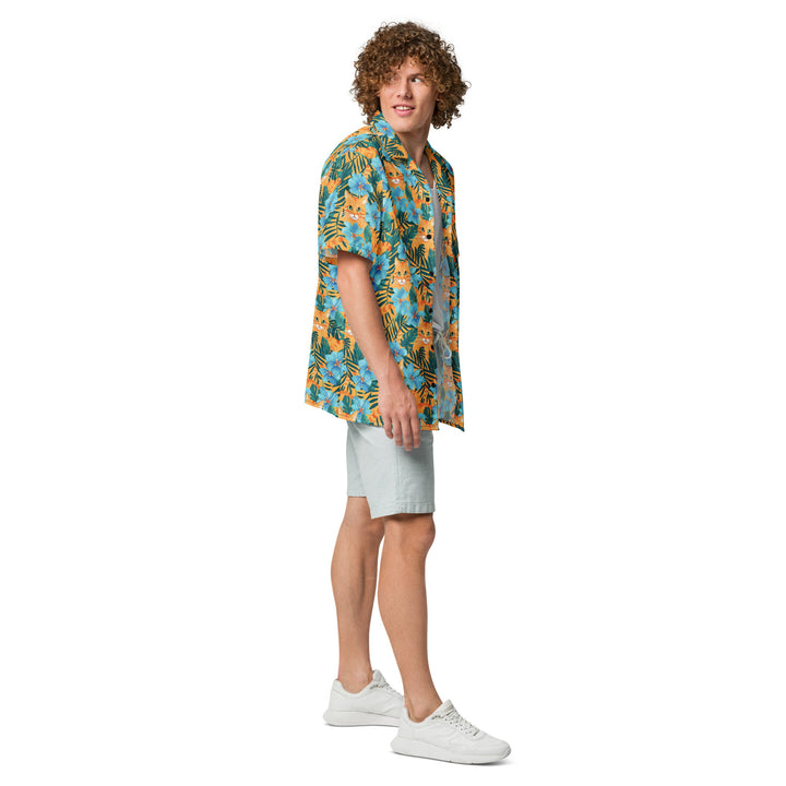 The Arlowe All the Tails Recycled Polyester Aloha Shirt