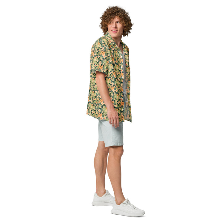 The Arlowe Eyes Have It Aloha Shirt in Recycled Polyester