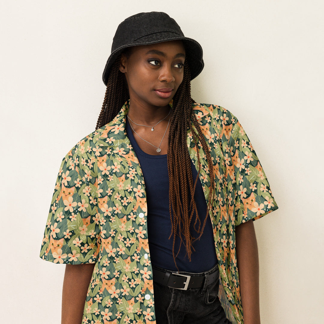 The Arlowe Eyes Have It Aloha Shirt in Recycled Polyester