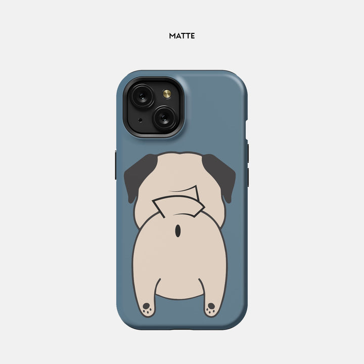 Pug Butt MagSafe Tough Case for all iPhone 15 Models