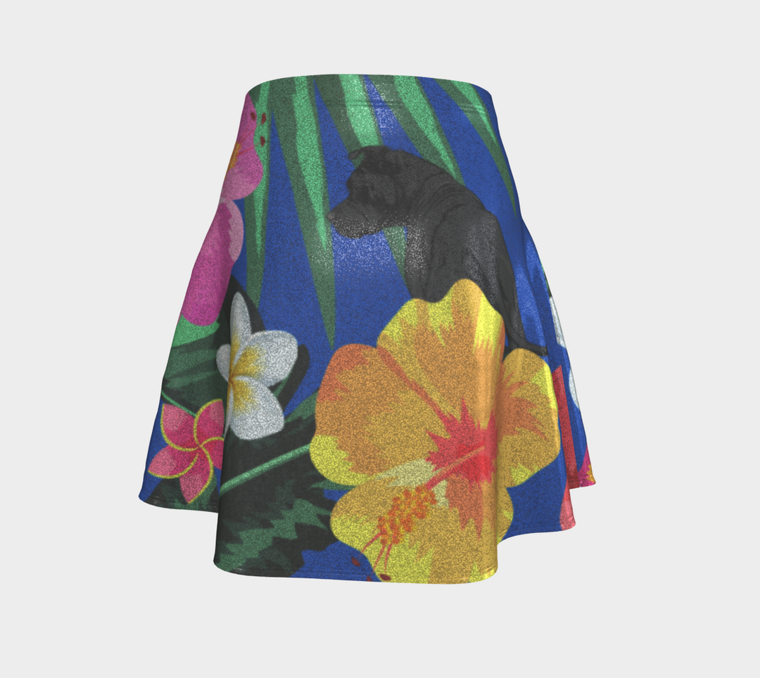 Tropical Pit Butt Glitter Skirt