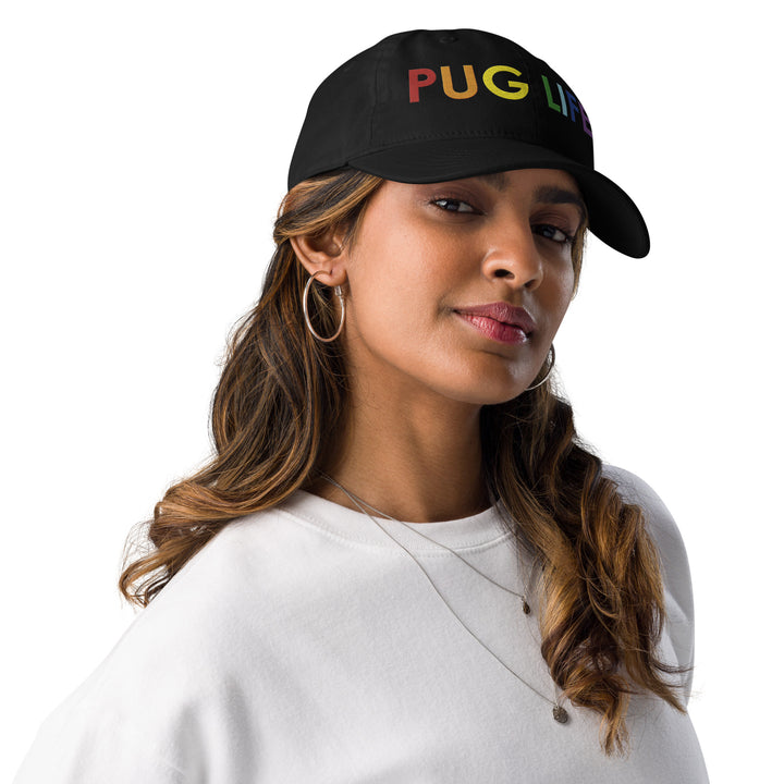 Pug Life embroidered Champion dad hat